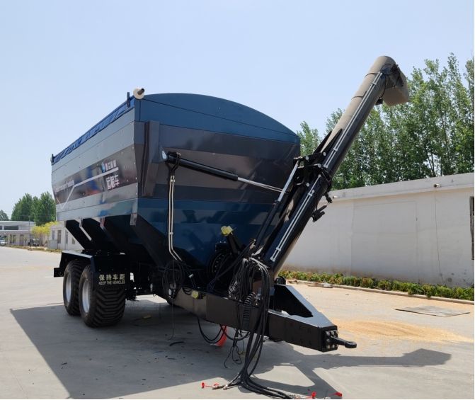 Good Performance Agricultural Machinery Factory Supply 28m³ Grant Transport Cart