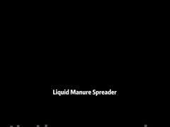 Liquid manure/fertilizer spreader