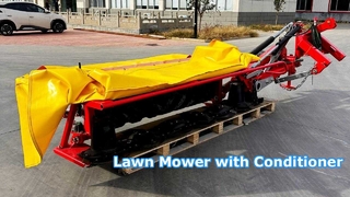 Durable Mower with Conditioner Professional Device for Farm Grass Processing