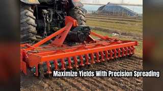Wear Resistant Power Harrow Reinforced Rotary Harrow Hard Soil Cultivating Farm Implement